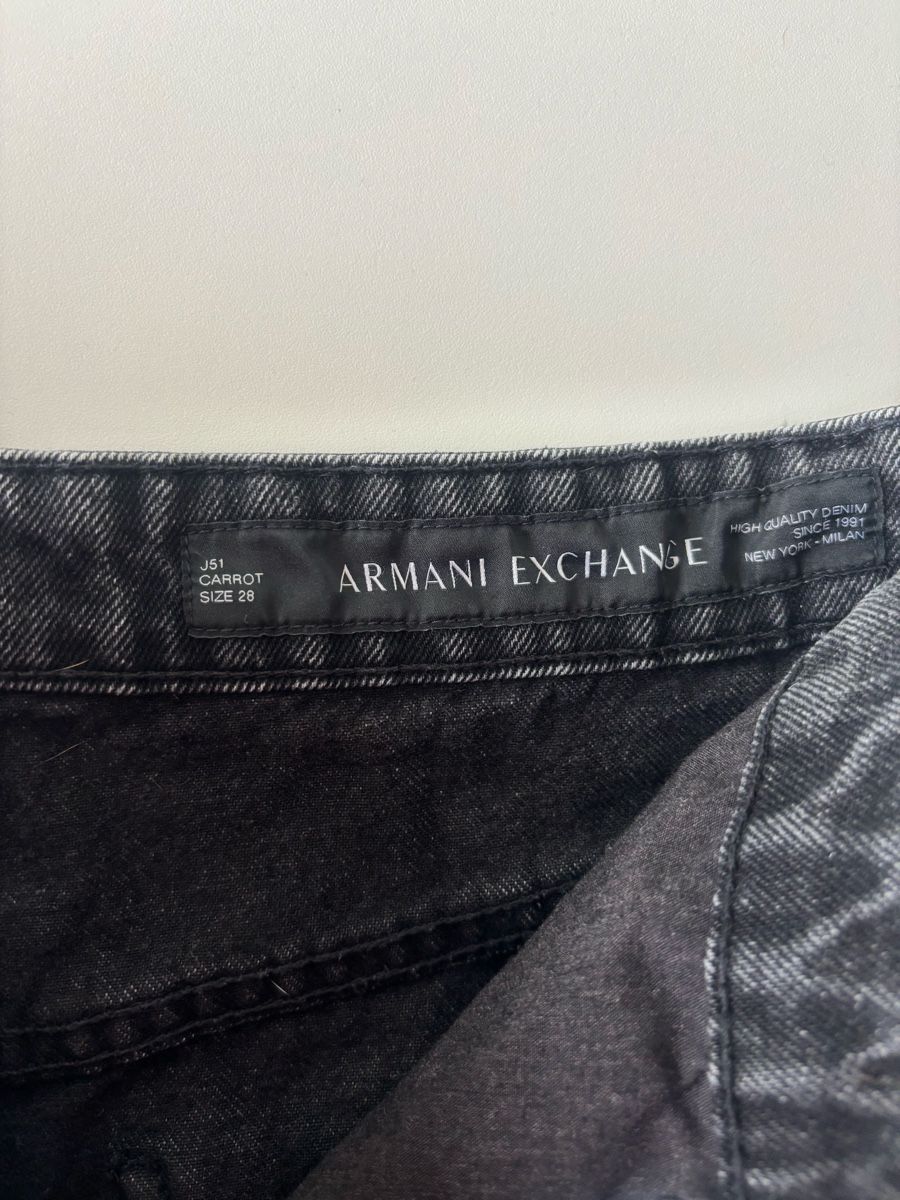 Armani Jeans: Armani Exchange Carrot Jeans Grau – Usato da Zug venduto da eic_6lnh 5