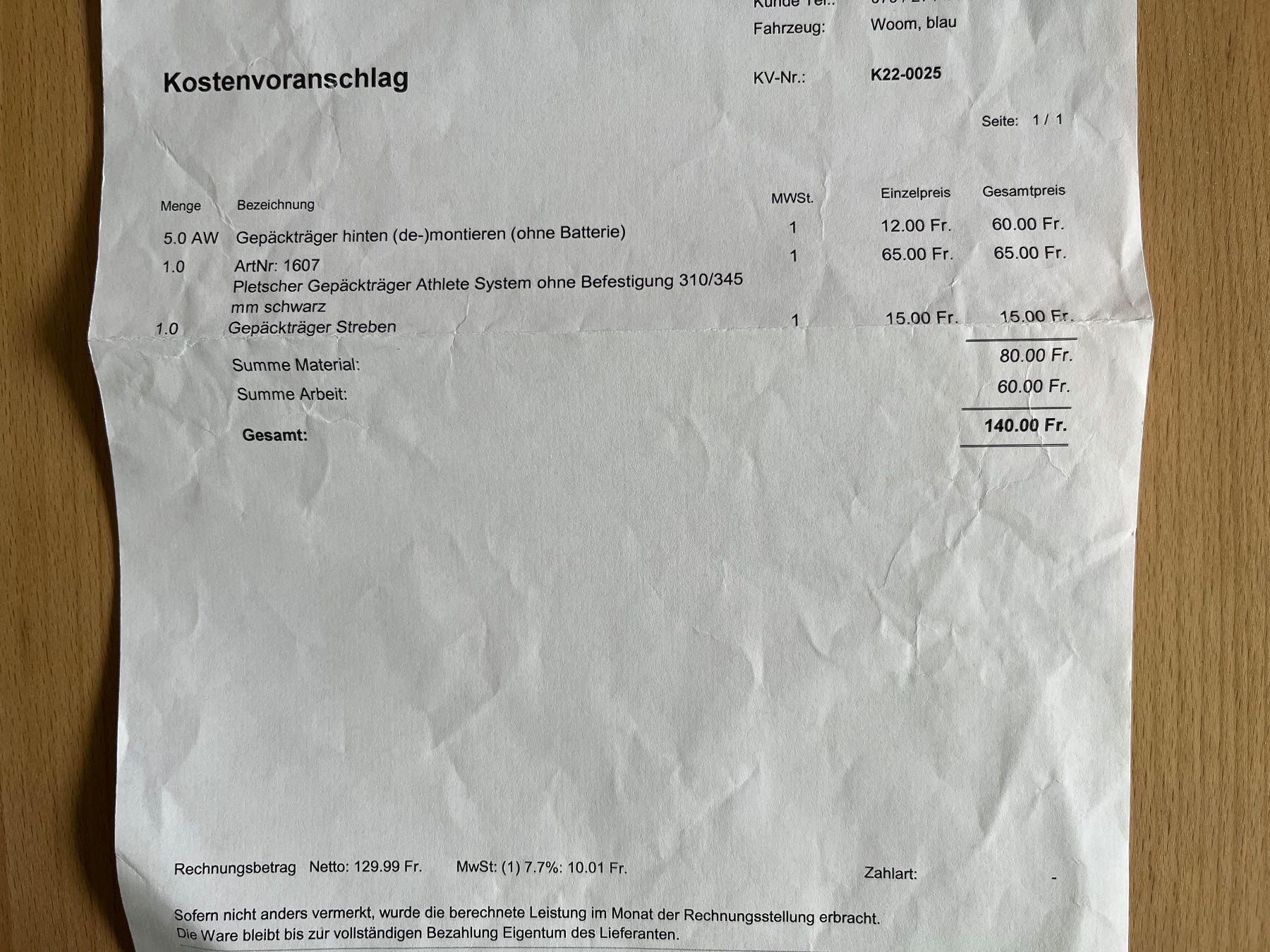 Woom Biciclette: Woom 6 Kinderbike – Usato da Zürich venduto da mich008 5