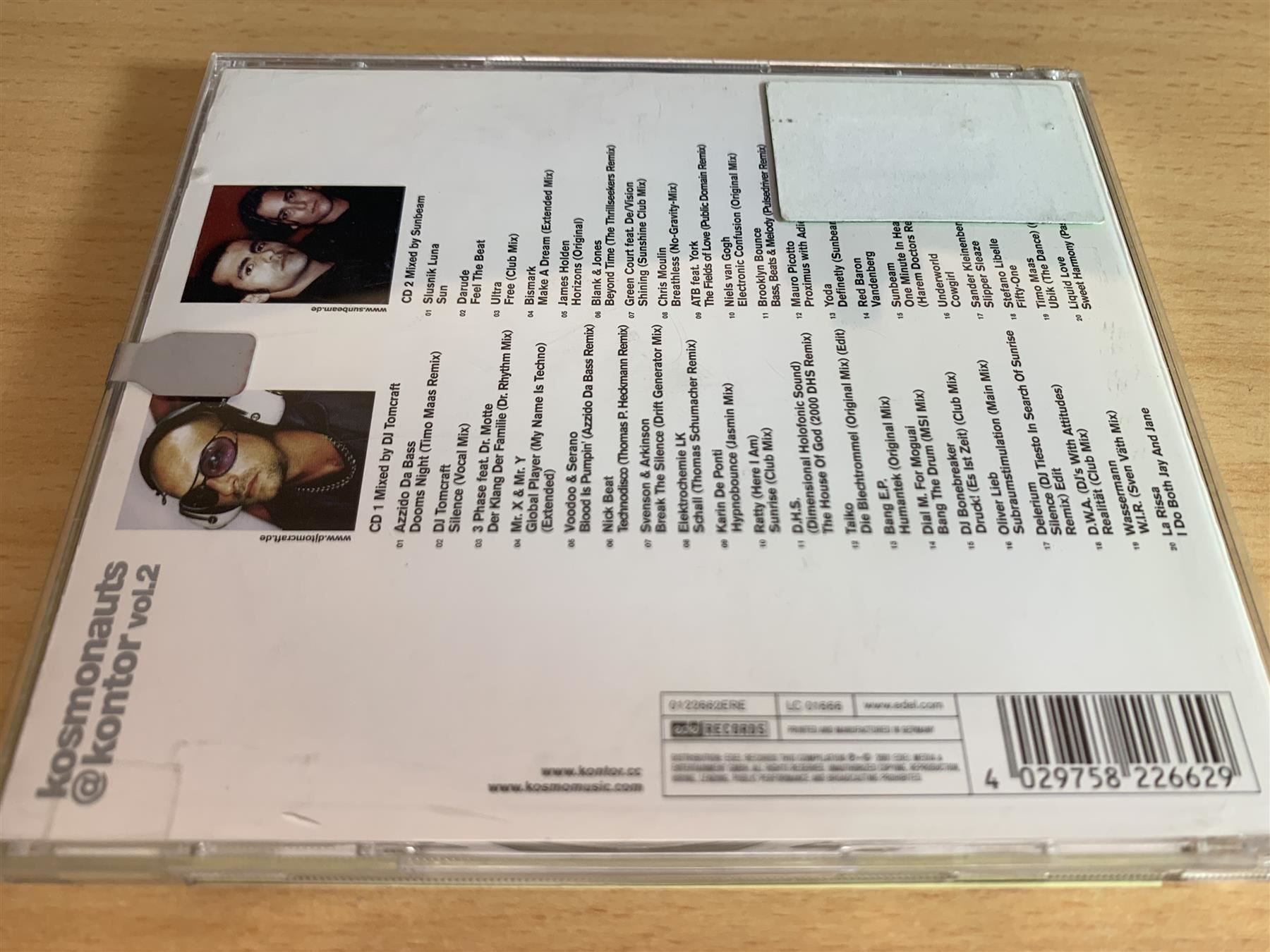 CD: Kosmonauts @ Kontor Vol.2 - 2 CD – Usato da Rikon im Tösstal venduto da Alpenmutz 1