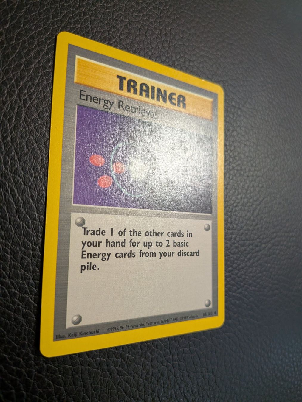 Pokémon Carte collezionabili: Base Set Energy Retrieval 81/102 Ab 1 – Usato da Paradiso venduto da Pkmn10 1