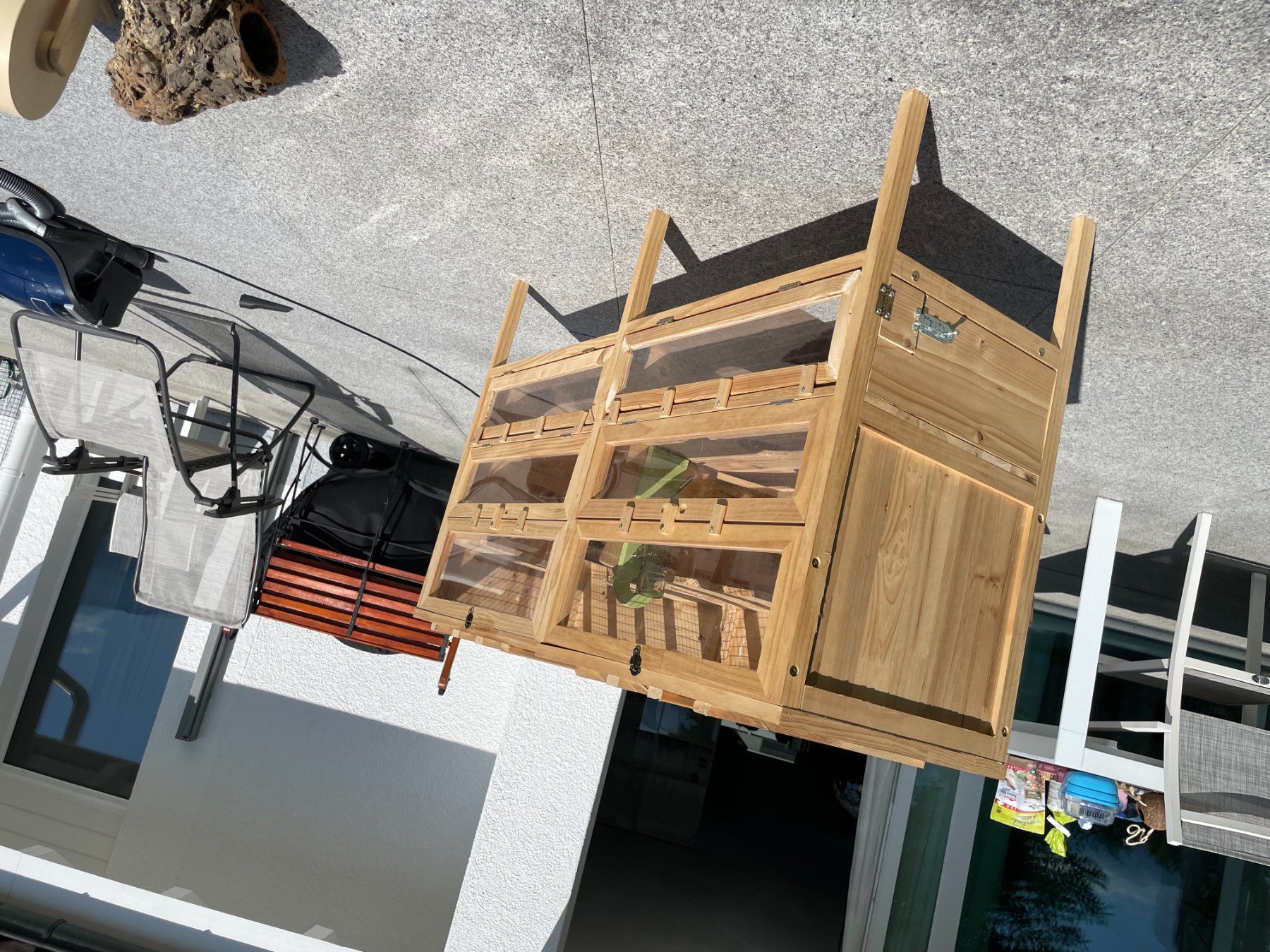 Käfige, Transport & Sicherheit: Hamsterkäfig Holz 120cm lang – Gebraucht aus Meierskappel von Hit123 9