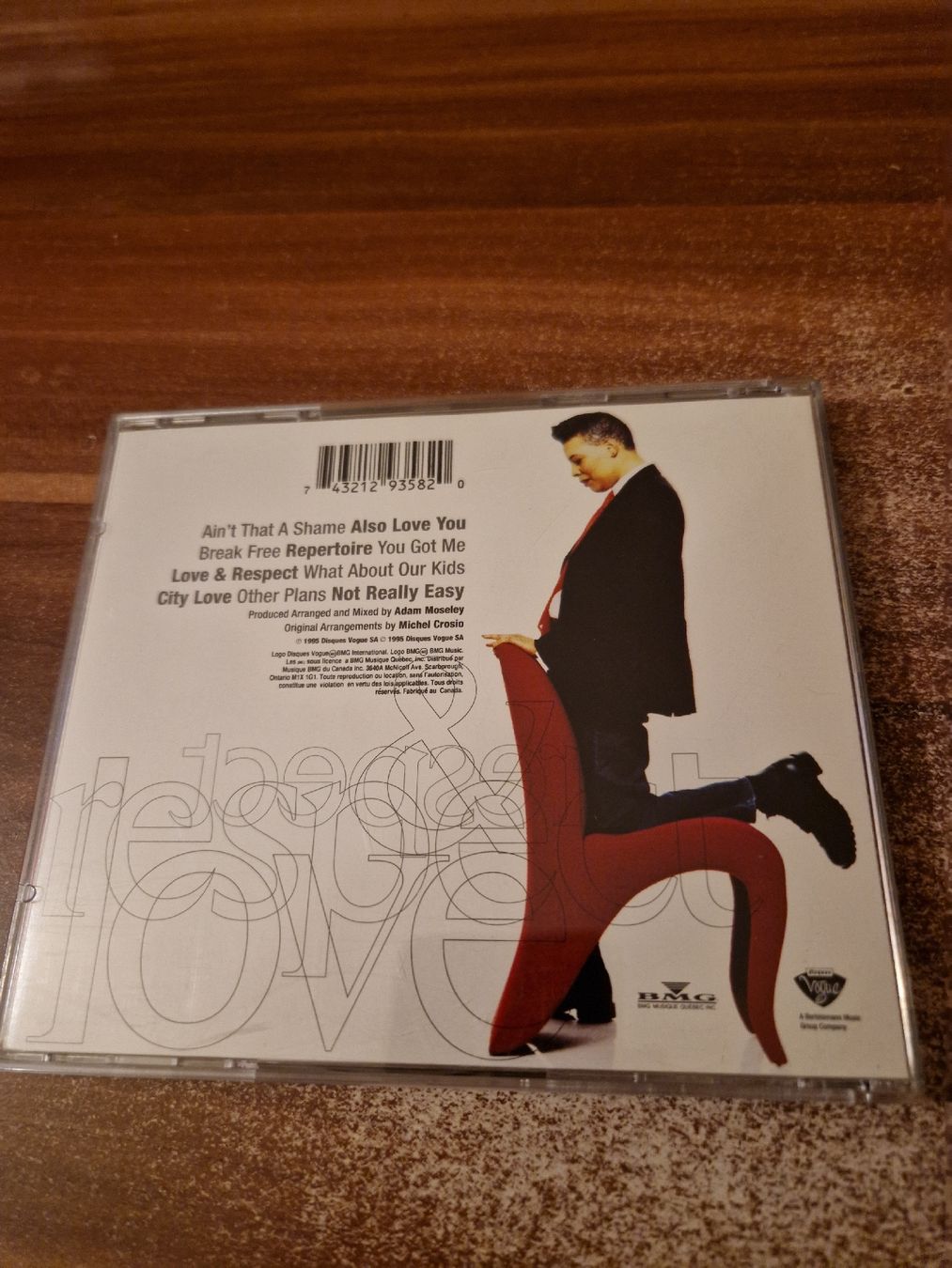 CD: Marla Glen  - Love & Respect – Usato da Wattenwil venduto da Mage66 1