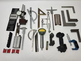 Messwerkzeuge Konvolut diverse Messmittel gebraucht