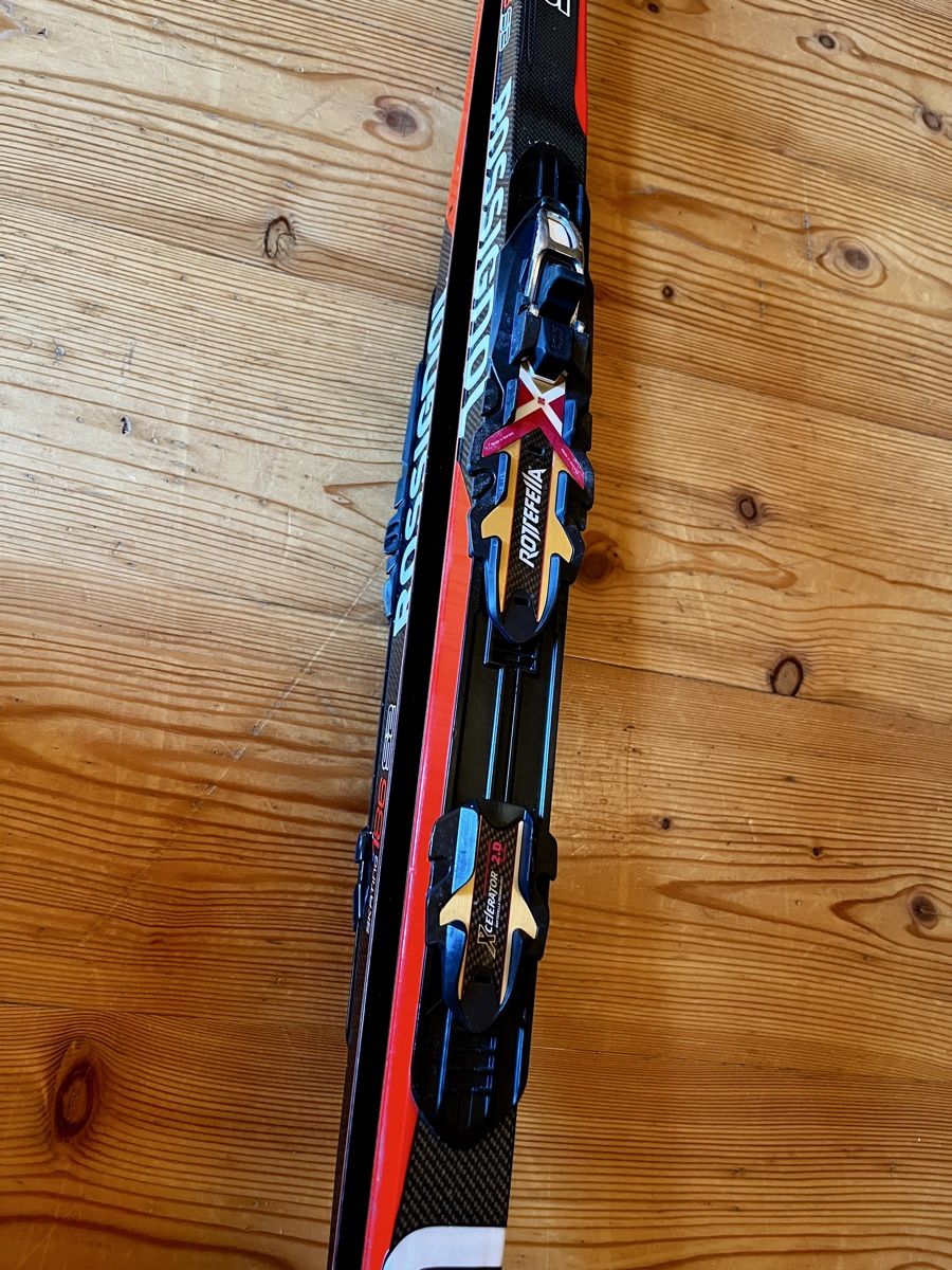 Rossignol Sci: Rossignol WCS-R S2 186 Skating mit Rottefella-Bindung – Usato da Stallikon venduto da goodmorning09 1
