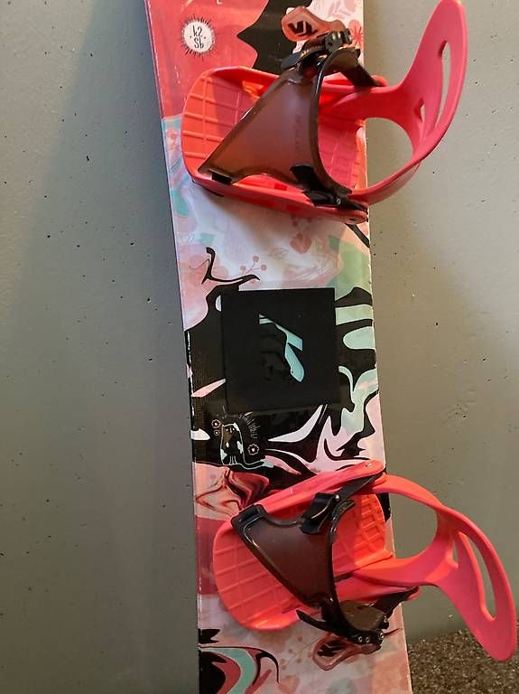 K2 Board: Snowboard enfant avec fixation K2 110cm – Usato da Hünibach venduto da MiBenoit 2