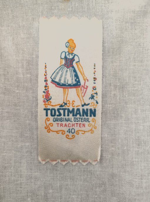 Vestiti: Kärntner Dirndl blau der Marke Original Trostmann – Nuovo (secondo la descrizione) da Hunzenschwil venduto da MuellerAarau 3