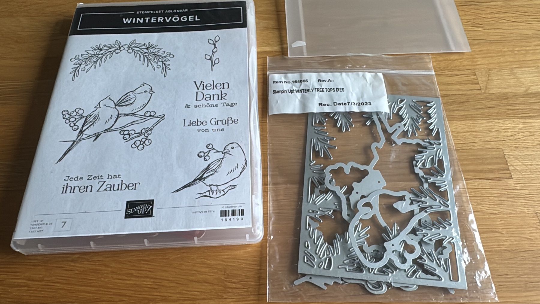 Stampin' up! Timbri: Stampin Up / Wintervögel / A – Usato da Neukirch (Egnach) venduto da muolen
