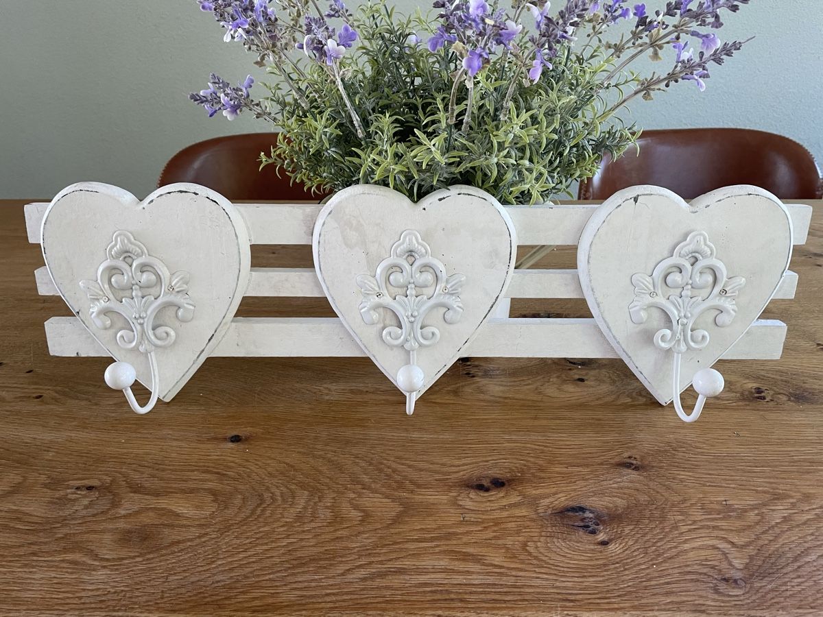 Garderobe: Shabby Chic Garderobe 3 Haken – Gebraucht aus Niederbüren von poschti