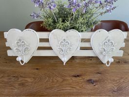 Shabby Chic Garderobe 3 Haken