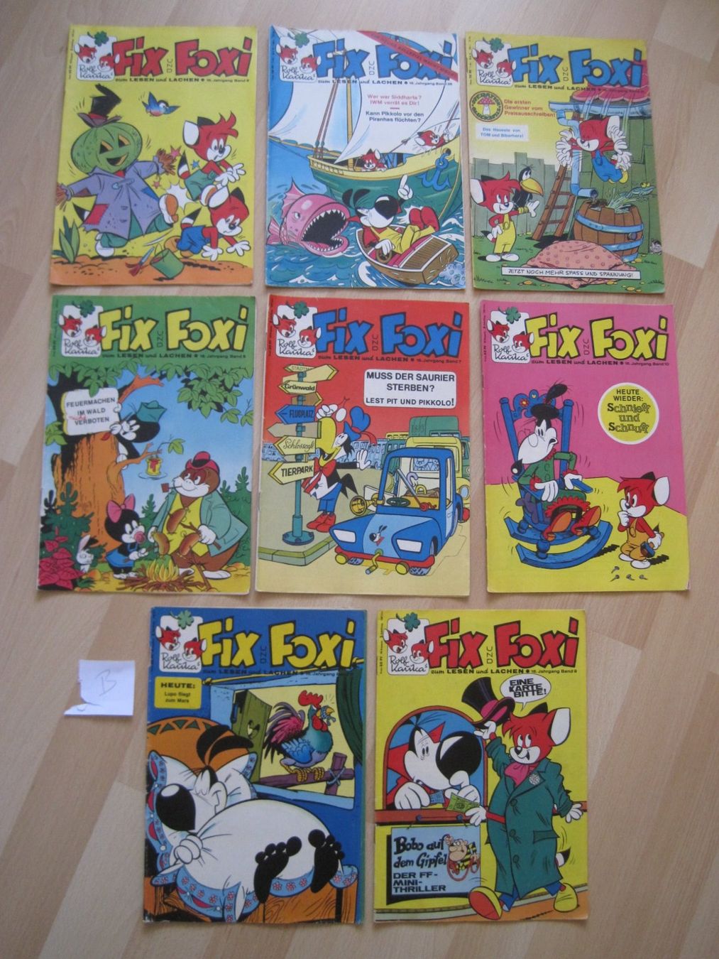 Fix & Foxi Kauka 1968 Comic LOT B (Gebraucht) in Gossau SG für CHF 16 ...