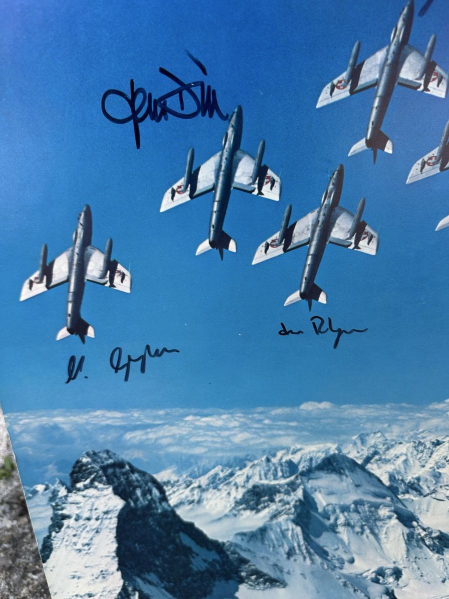 Foto & Immagini: Patrouille Suisse Bild Autogramme  – Usato da Villmergen venduto da Bezdupe 4