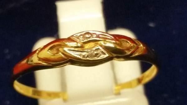 Anelli: Echt Gold 750 Mit Diamant – Usato da Adliswil venduto da prince65 9