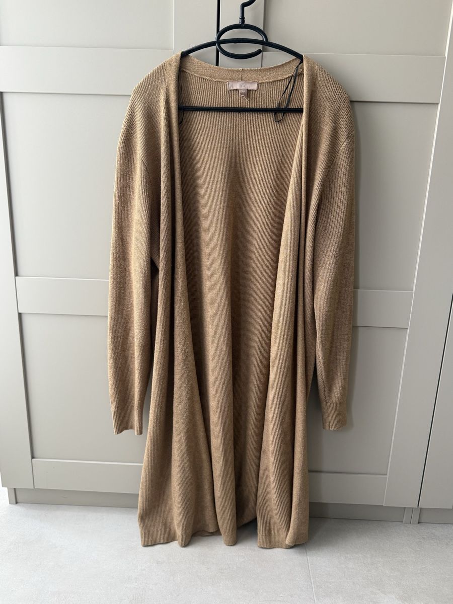 Jacken: H&M Cardigan beige lang – Gebraucht aus Gebenstorf von sdent
