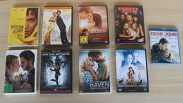 Liebesfilme DVD + Blu-Ray Set 9 Stück