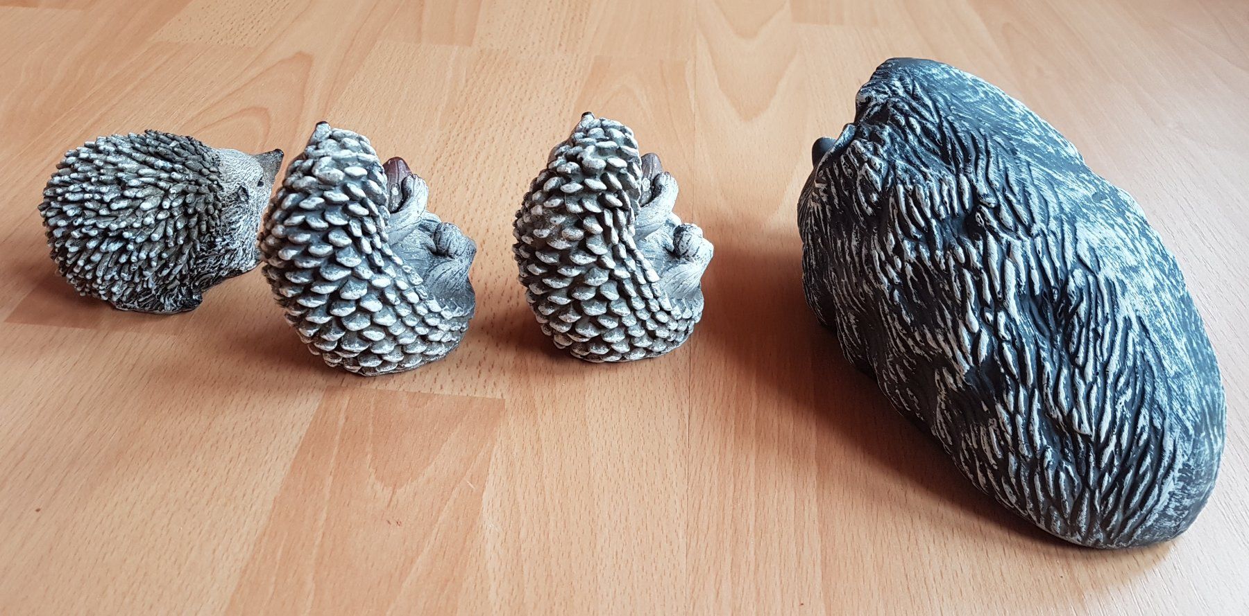 Figuren: 4 x IGELDEKO – Gebraucht aus Sax von prinzenrollen 1