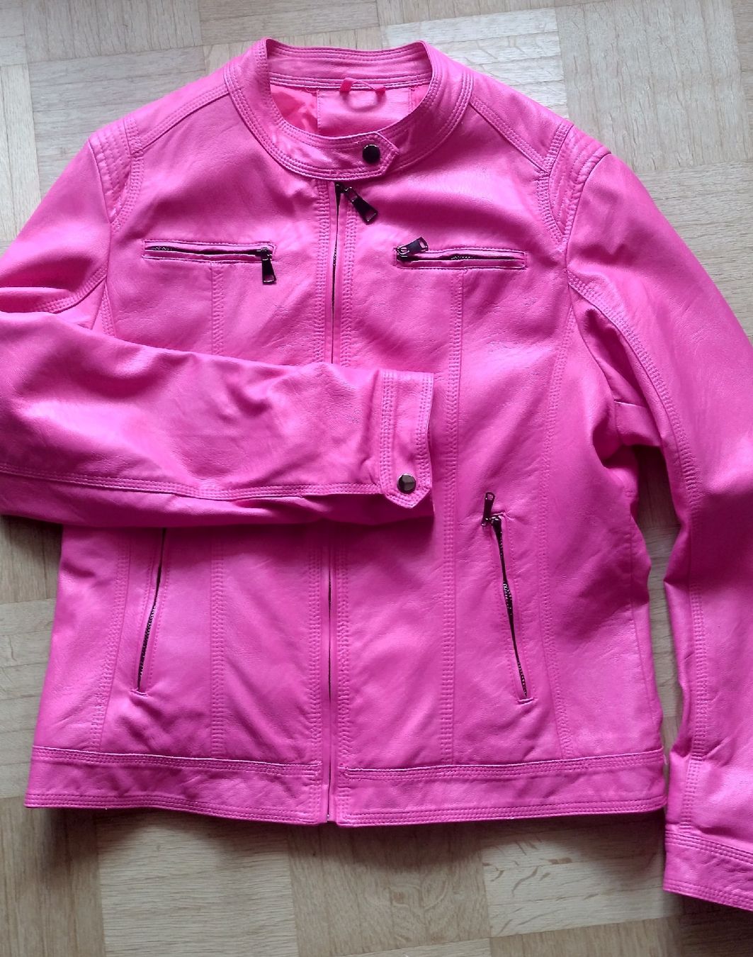 Giacche: Kunstleder Jacke pink  – Usato da Thun venduto da Rusch06