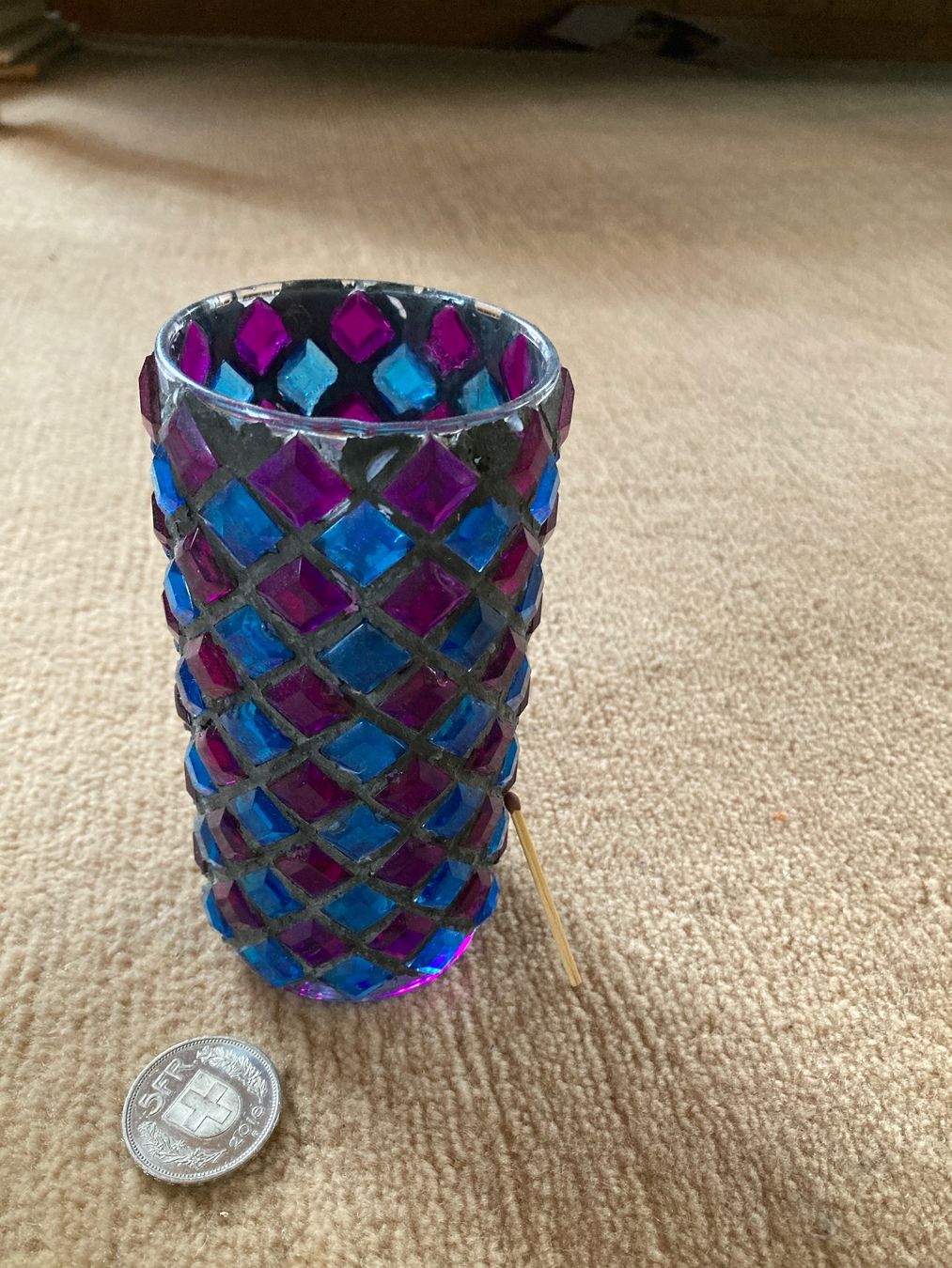 Alle Dekorationen: Deko Glas als Vase oder Teelicht Lämpchen – Gebraucht aus Thun von kirue09
