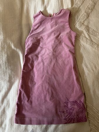 Kenzo Pink Cord Dress Girls Size for 8-10 years