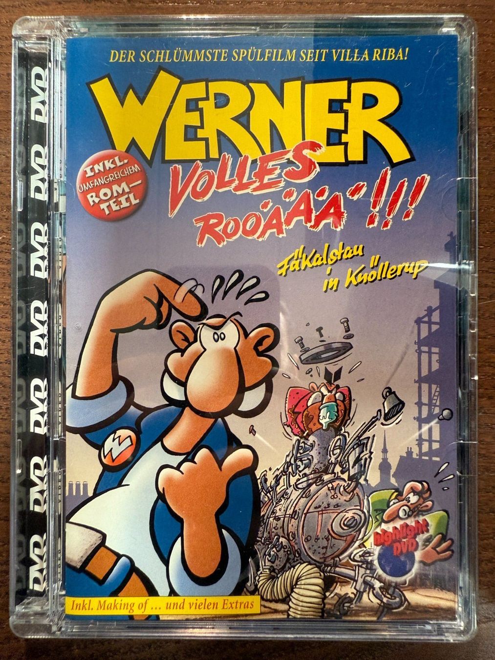 Alle DVDs: Werner - Volles Rooäää!!! – Gebraucht aus Zürich von FilmFreunde