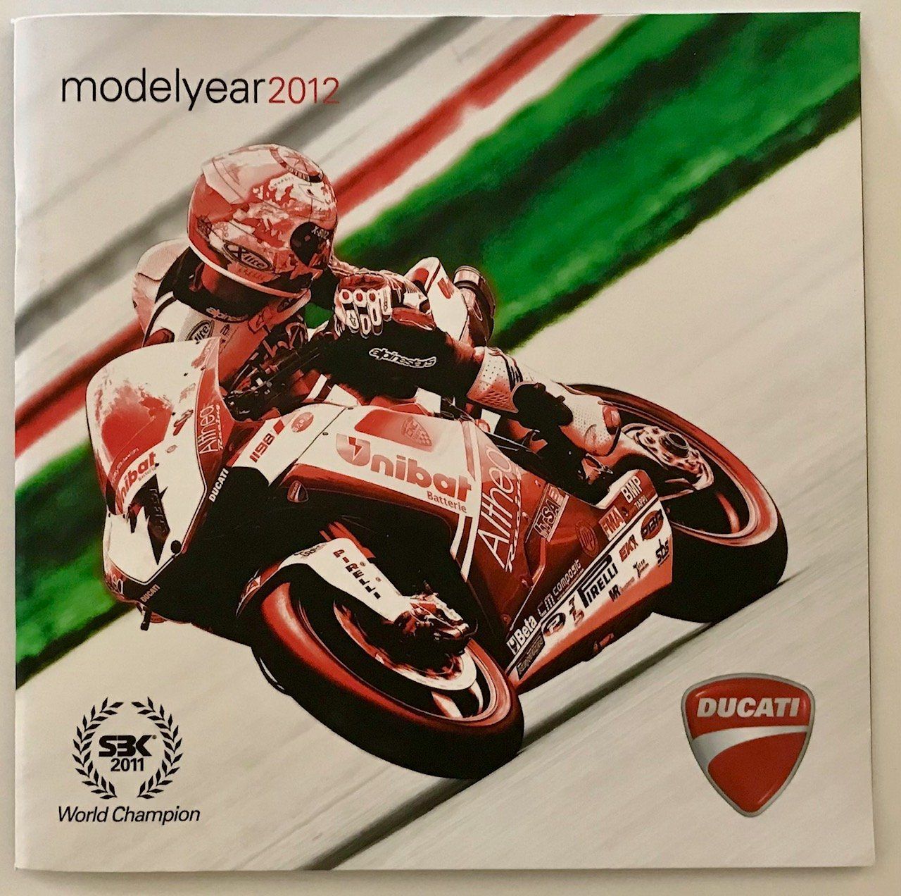 Ducati Dokumente: Ducati Prospekt Gesamtprogramm 2012 – Gebraucht aus Strengelbach von Omobono