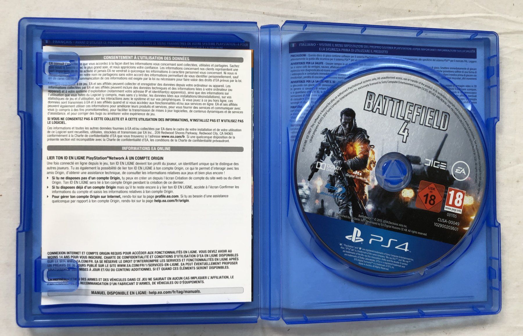 Giochi: PS 4 - BATTLEFIELD 4 [PREMIUM EDITION] – Usato da Schaffhausen venduto da durruti 1