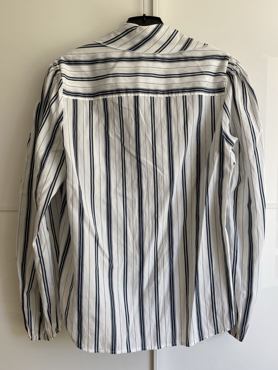 Chloé Blusen: Chloé Bluse mit Seide, gestreift, Grösse 36 – Gebraucht aus Winterthur von marisole4 6