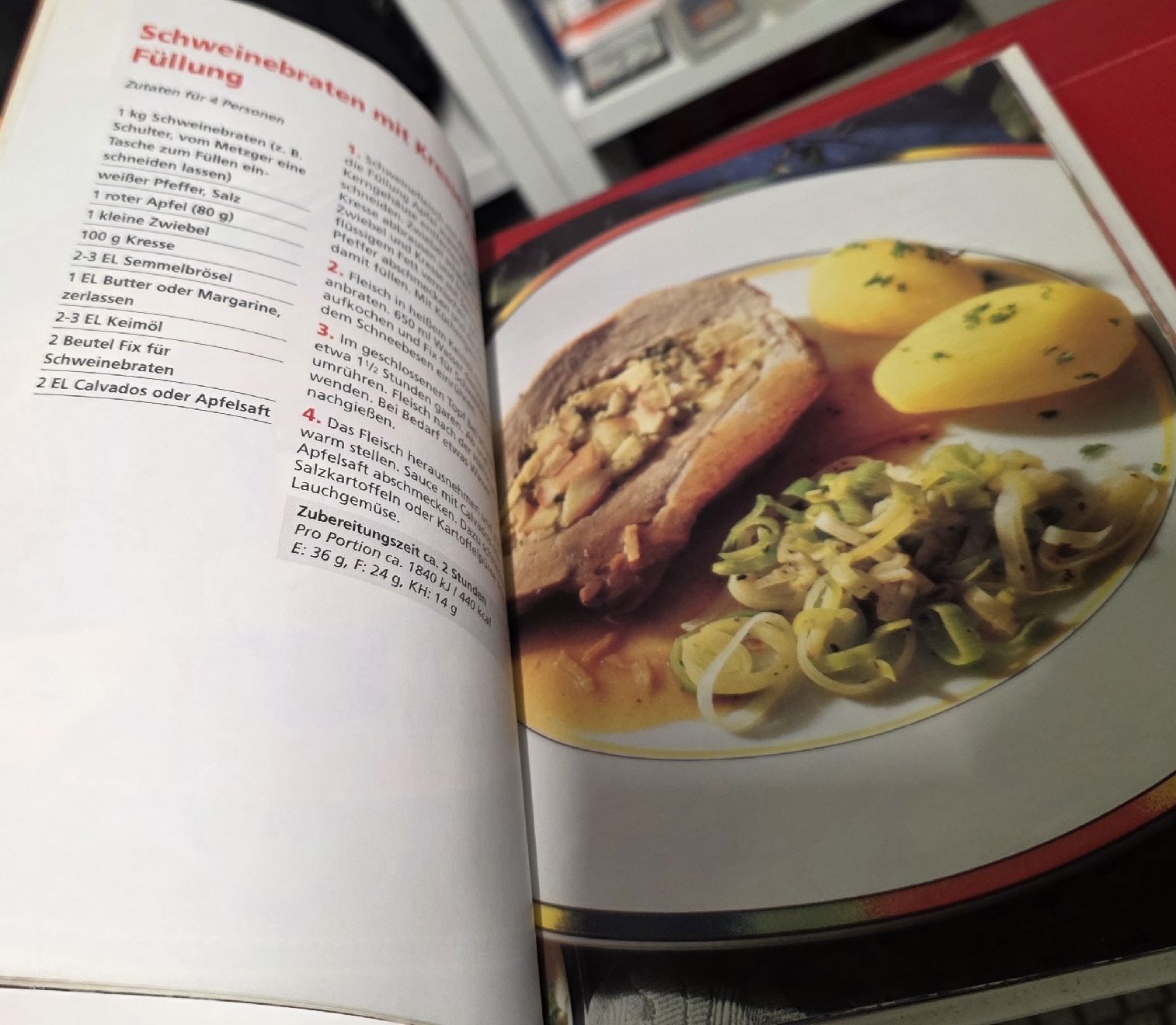 Libri: Schlemmen mit Fleisch - Moderne Küche (BUCH) – Usato da Reinach BL venduto da _MasterK_ 3