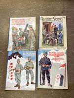 Militär Armee Schweiz. Grenzbesetzung 1914/15 4 Hefte