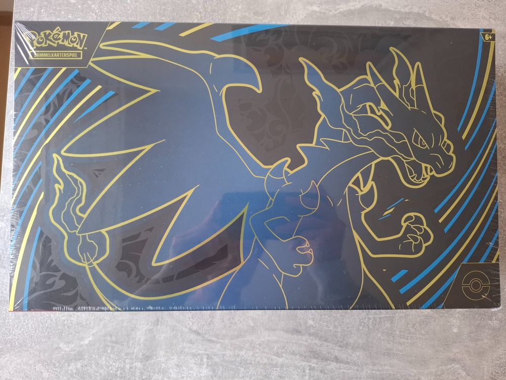 Pokémon Ultra Premium Kollektion Mega Glurak X ex DE | 18 Booster | Se