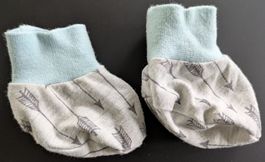 Babyschuhe genäht, Grösse 15