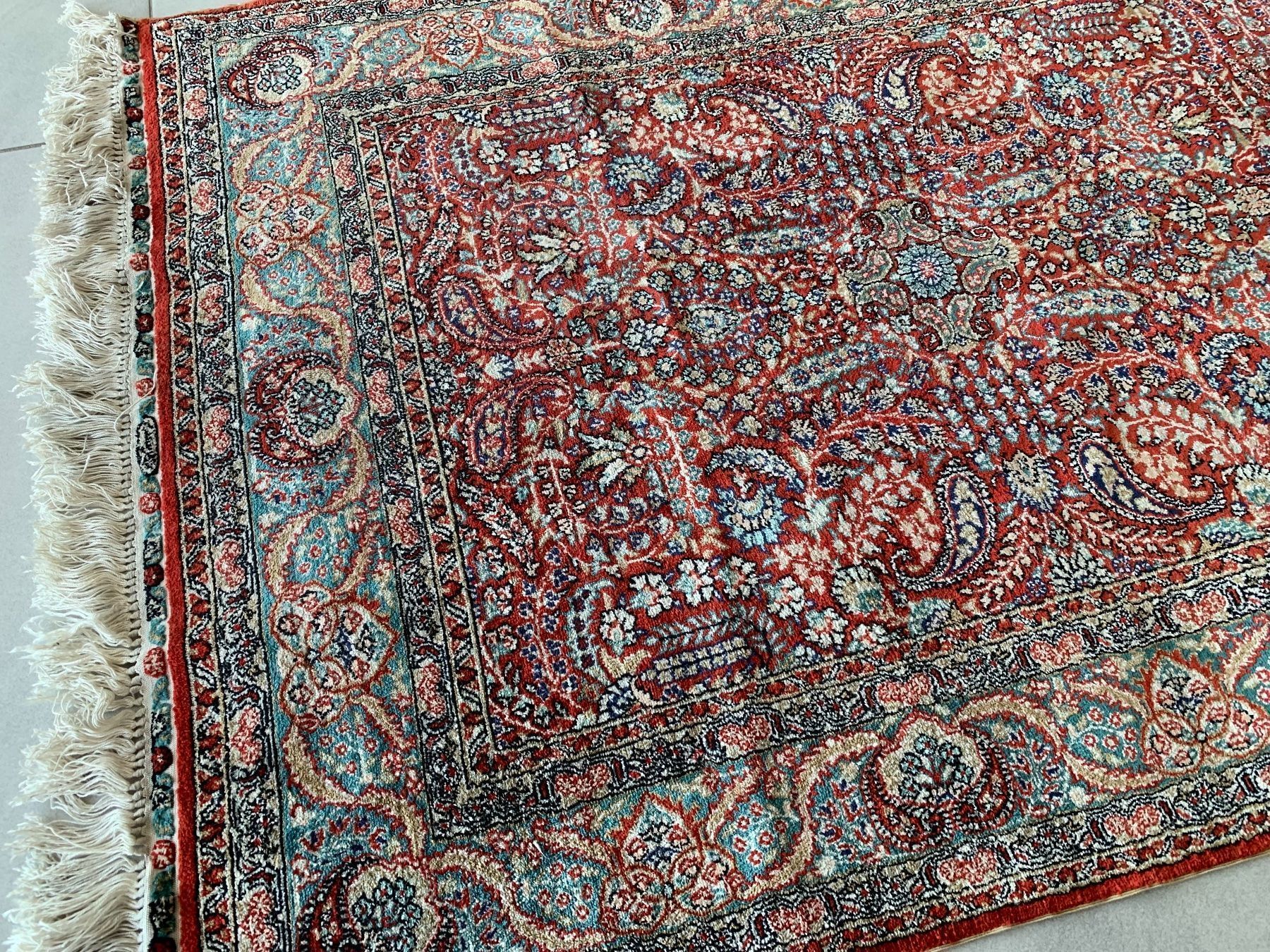 Tappeti: Wunderschöne SeideTeppich Läufer – Usato da Lanzenhäusern venduto da vic63 1