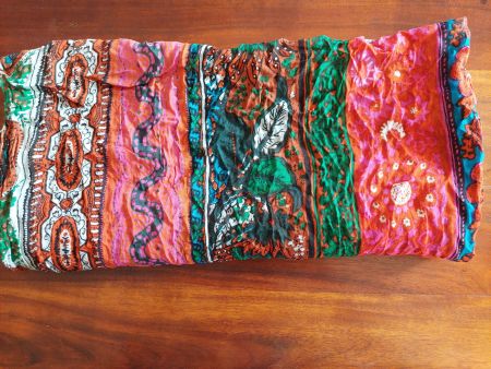 Bunter Schal / Foulard