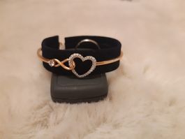 Swarovski Armband mit Herz und Infinity Zeichen
