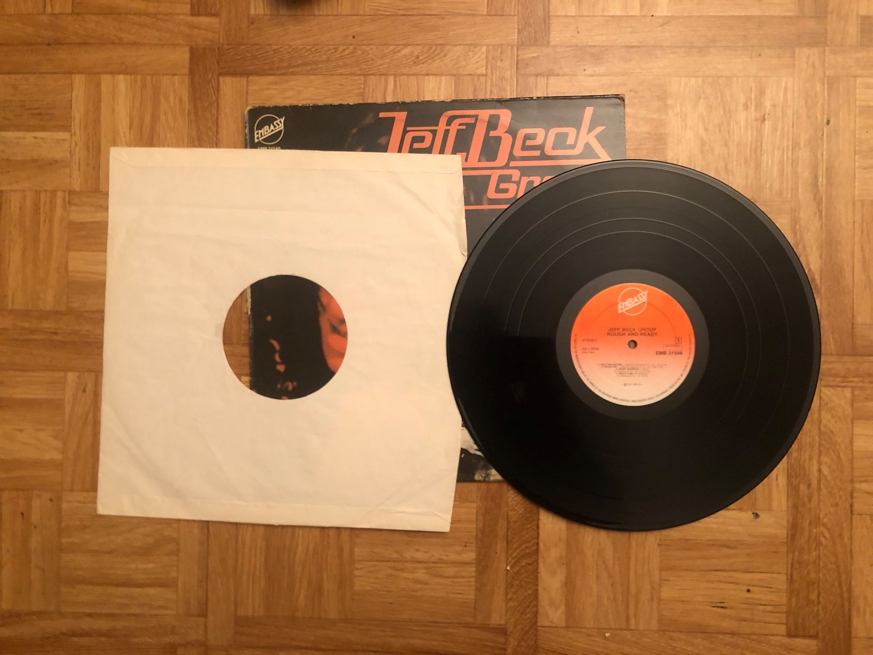 Schallplatten: JEFF BECK GROUP LP SCHALLPLATTE ROUGH AND READY 1971 – Gebraucht aus basel von Lastcall 2