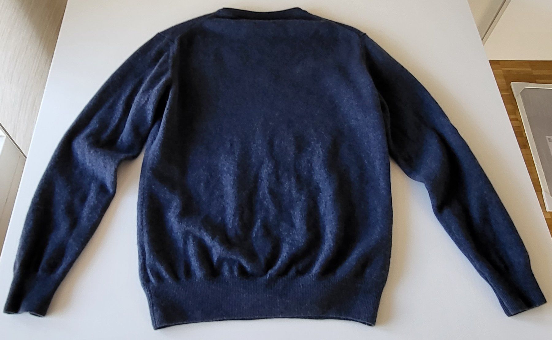 Gant Maglioni & Felpe: Gant Blue Lambswool Super Fine Jersey Pullover Gr. S – Usato da Kaiseraugst venduto da Amante85 8