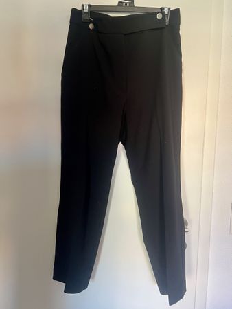 Pantalon élégant noir, coupe moderne - Taille 42