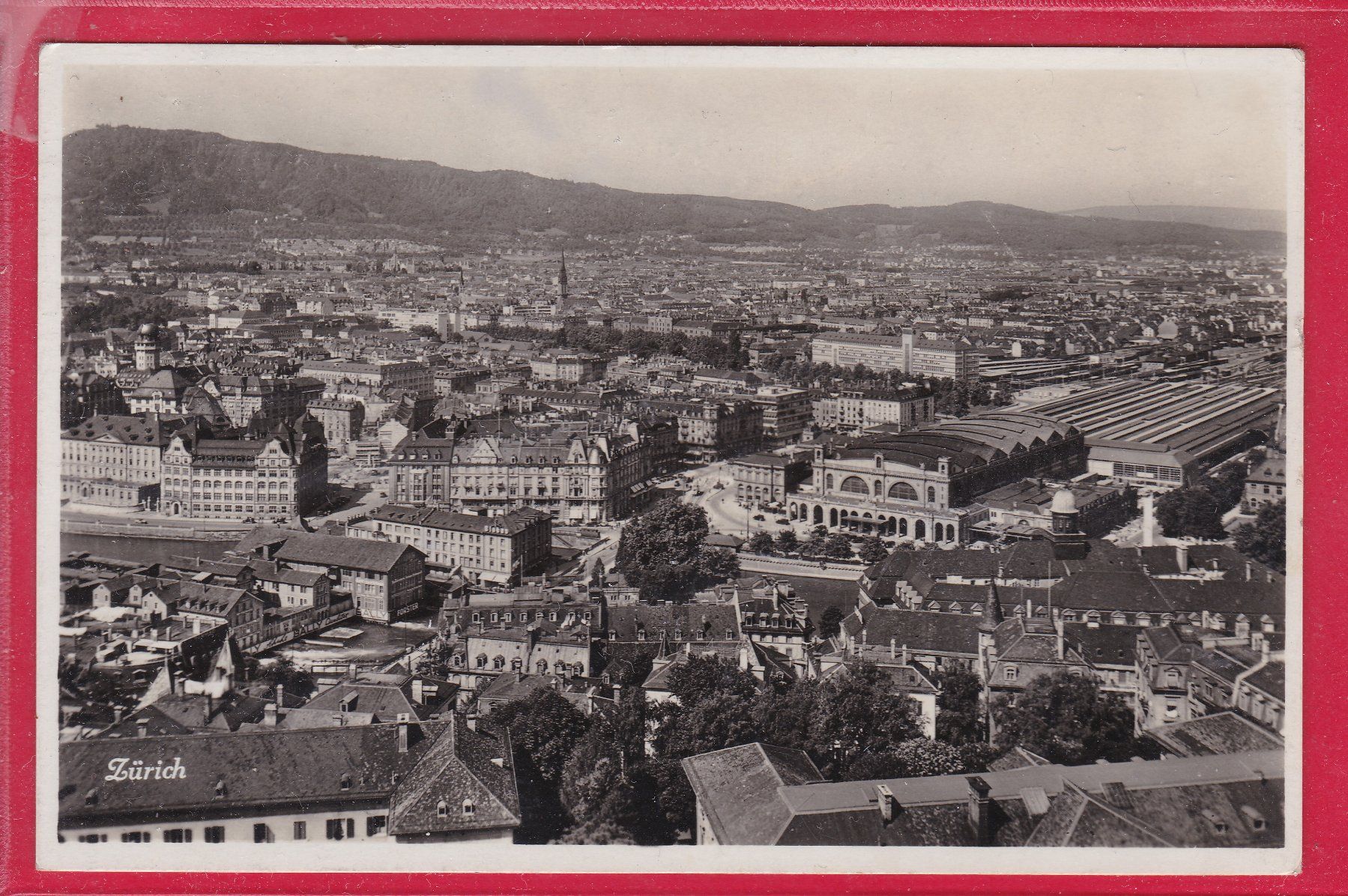 Cartoline postali: ZÜRICH, 7.1.1936 – Usato da Oberrieden venduto da Gebirgsstelze