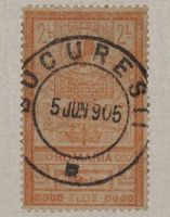 Briefmarke Rumänien