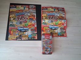 PUZZLE IN BOX 1000 KOMPLETT U.S.A.