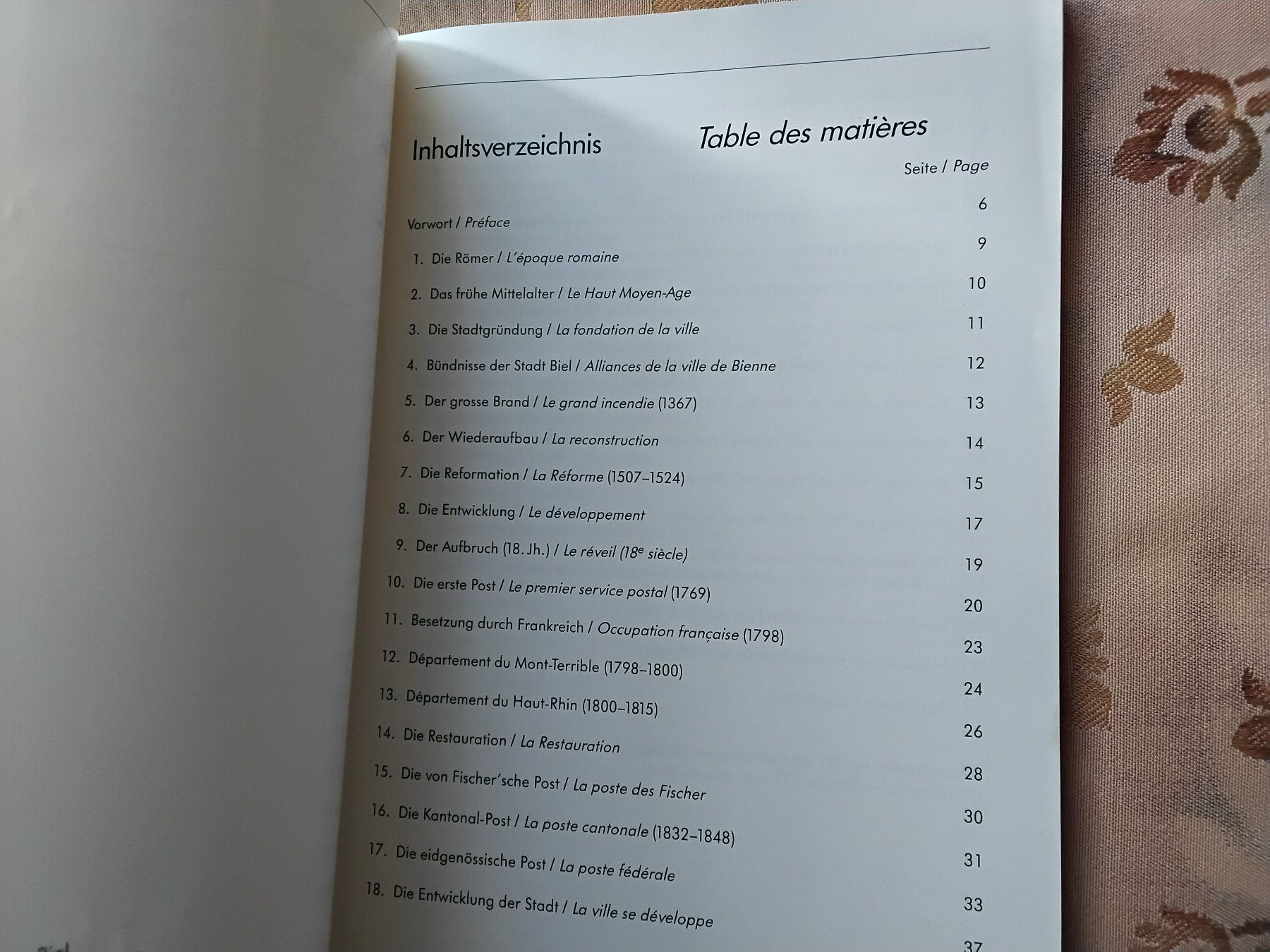 Tutti i francobolli: Biel Bienne die Postgeschichte 1989 – Usato da Biel/Bienne venduto da taki25 1