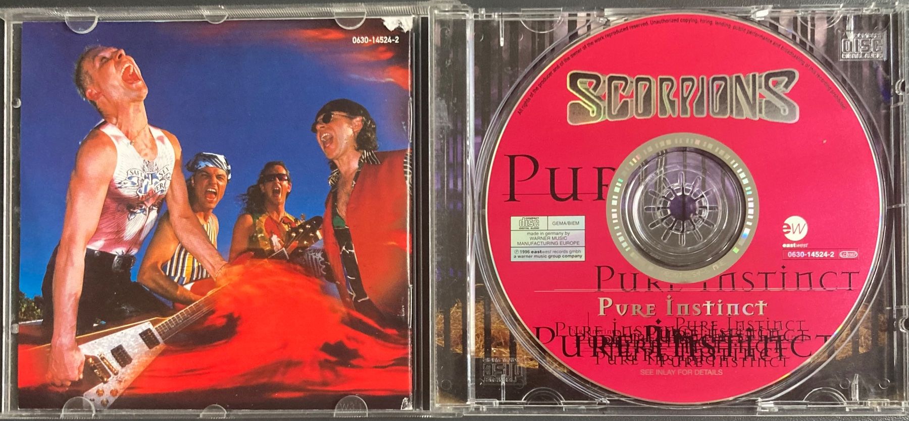 CDs: SCORPIONS - PURE INSTINCT – Gebraucht aus Poliez-Pittet von Newtown-Records 2