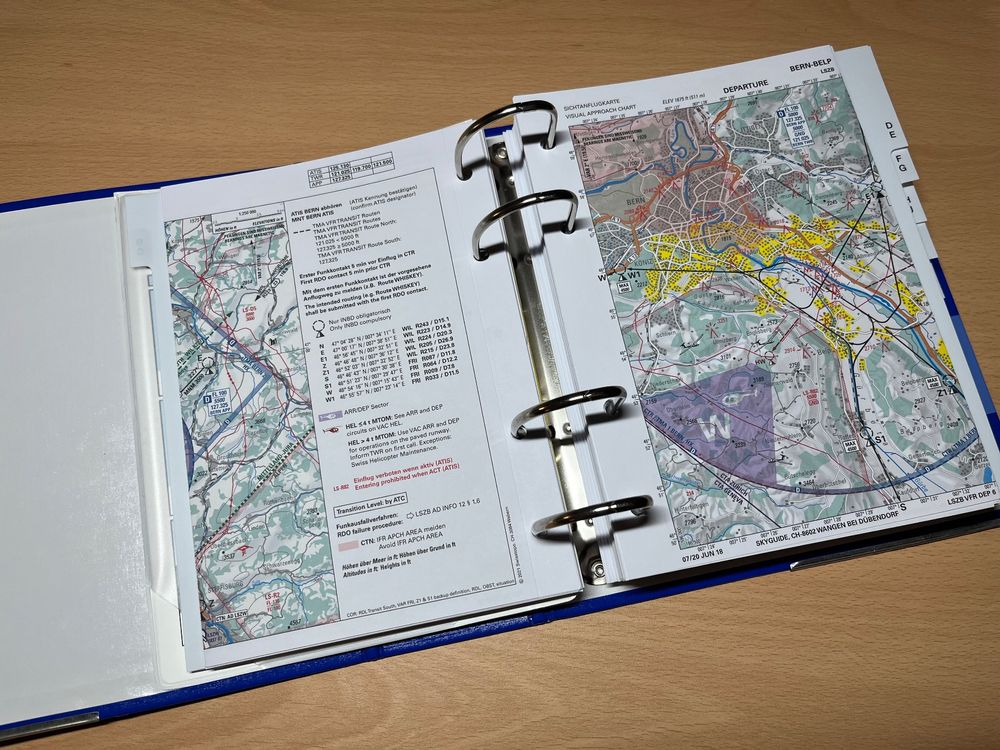Luftfahrthandbuch (VFR Manual) Schweiz 2021 Kaufen auf Ricardo