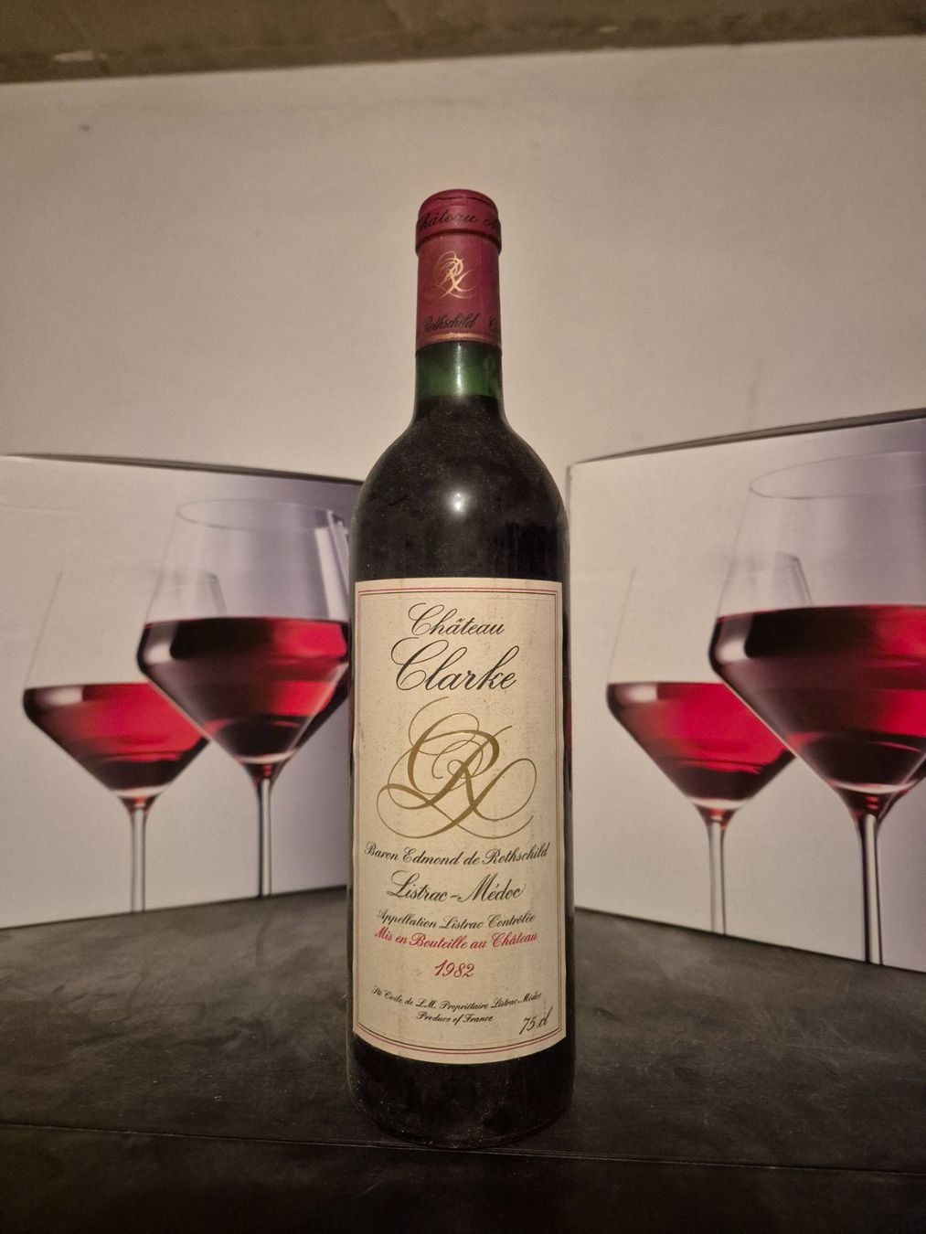 Vins: Chateau Clarke 1982 – Neuf (Voir description) à eschert par brichou 1