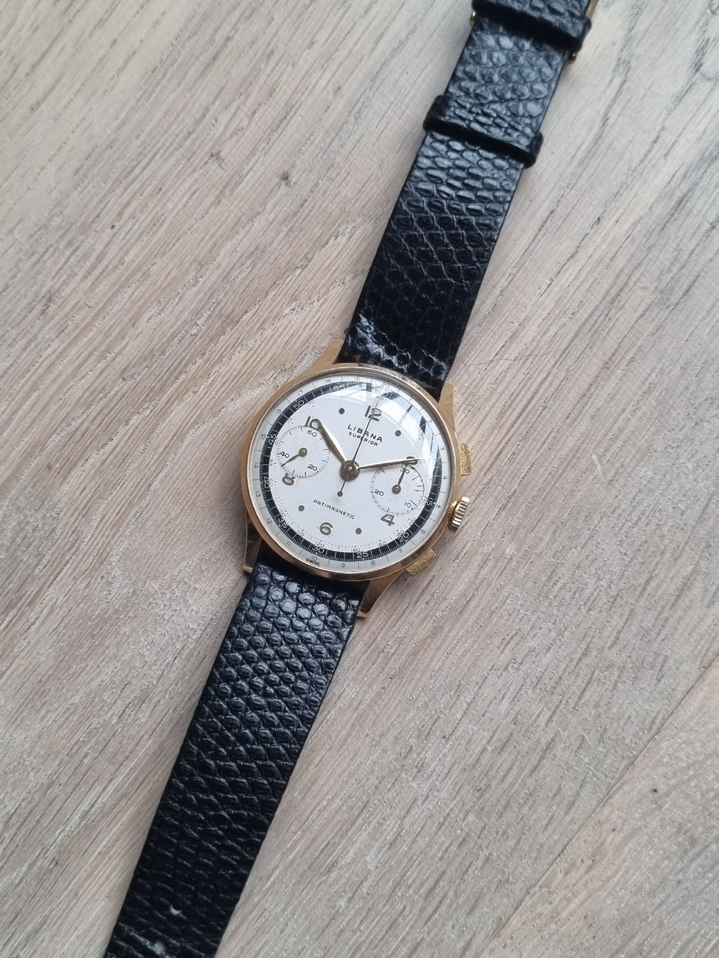 Valjoux Uhren: Chronographe 18k valjoux 23 libana  – Gebraucht aus Vernier von  2