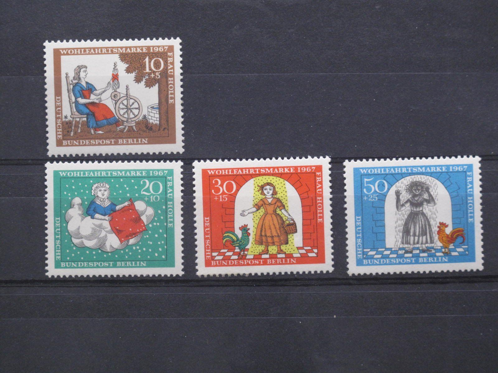 Tutti i francobolli: Berlin 1967 Märchen Brüder Grimm IV ** – Usato da Wil SG venduto da fva01