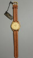 Montre Bassel vintage, gold dial,  neuf de  39mm