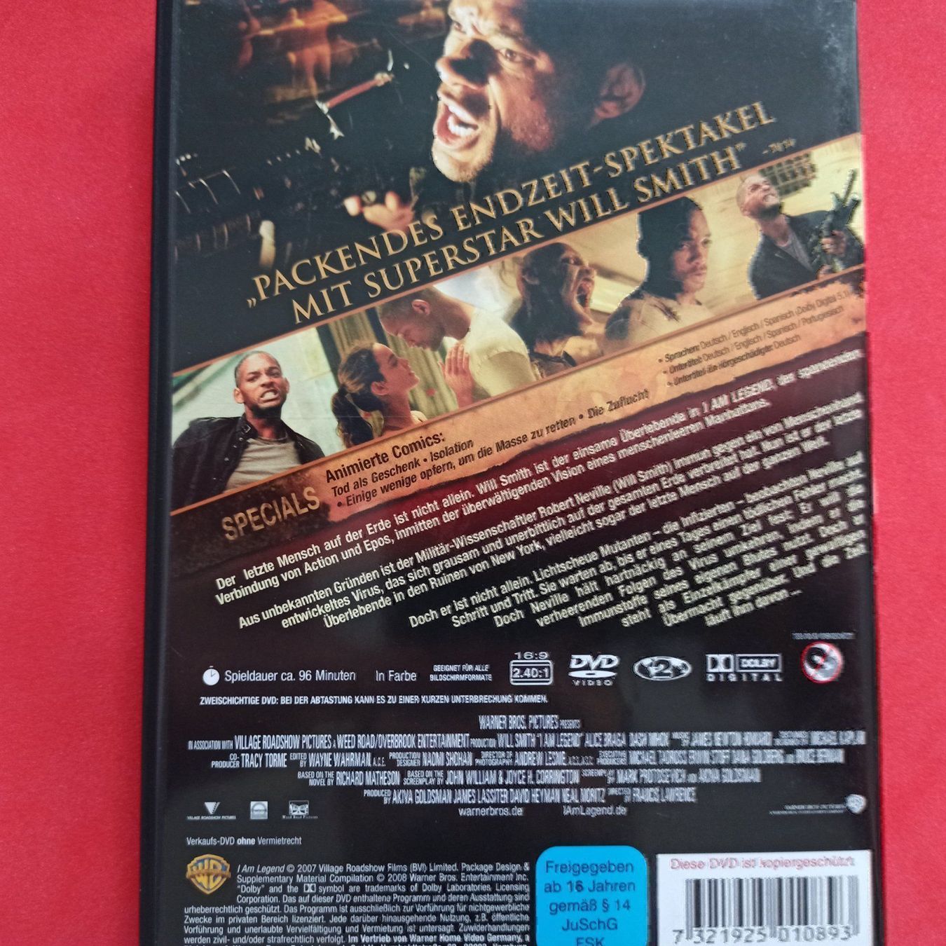 Tutti i DVDs: I Am Legend – Usato da Dübendorf venduto da kb86_MOVIE 1