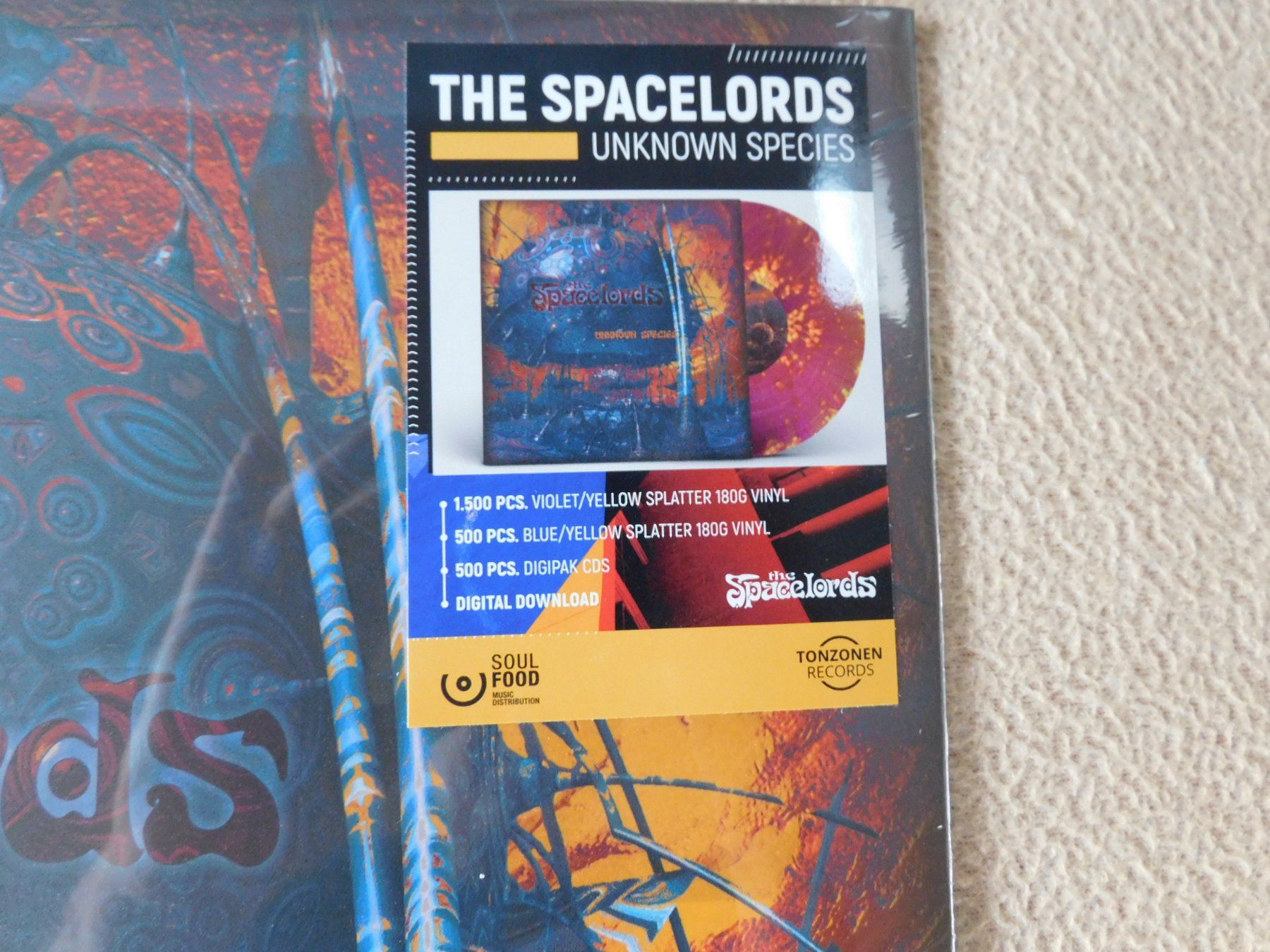 Dischi in vinile: The Spacelords ‎– Unknown Species – Nuovo e nell'imballaggio originale da Emmenbrücke venduto da Dickens 1