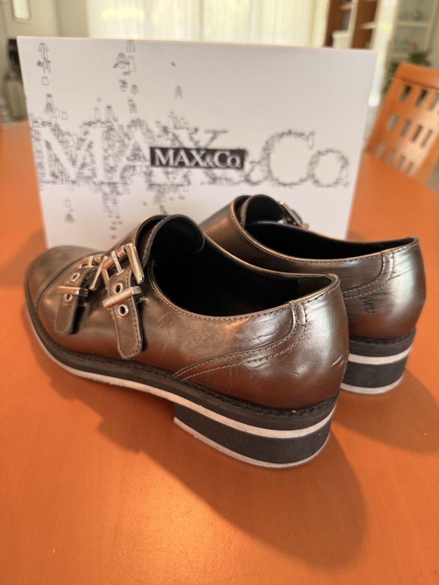 Scarpe da donna: MAX&CO. Mokassins metallic, Gr.38, Damen – Usato da Wädenswil venduto da stg_9zfm 3