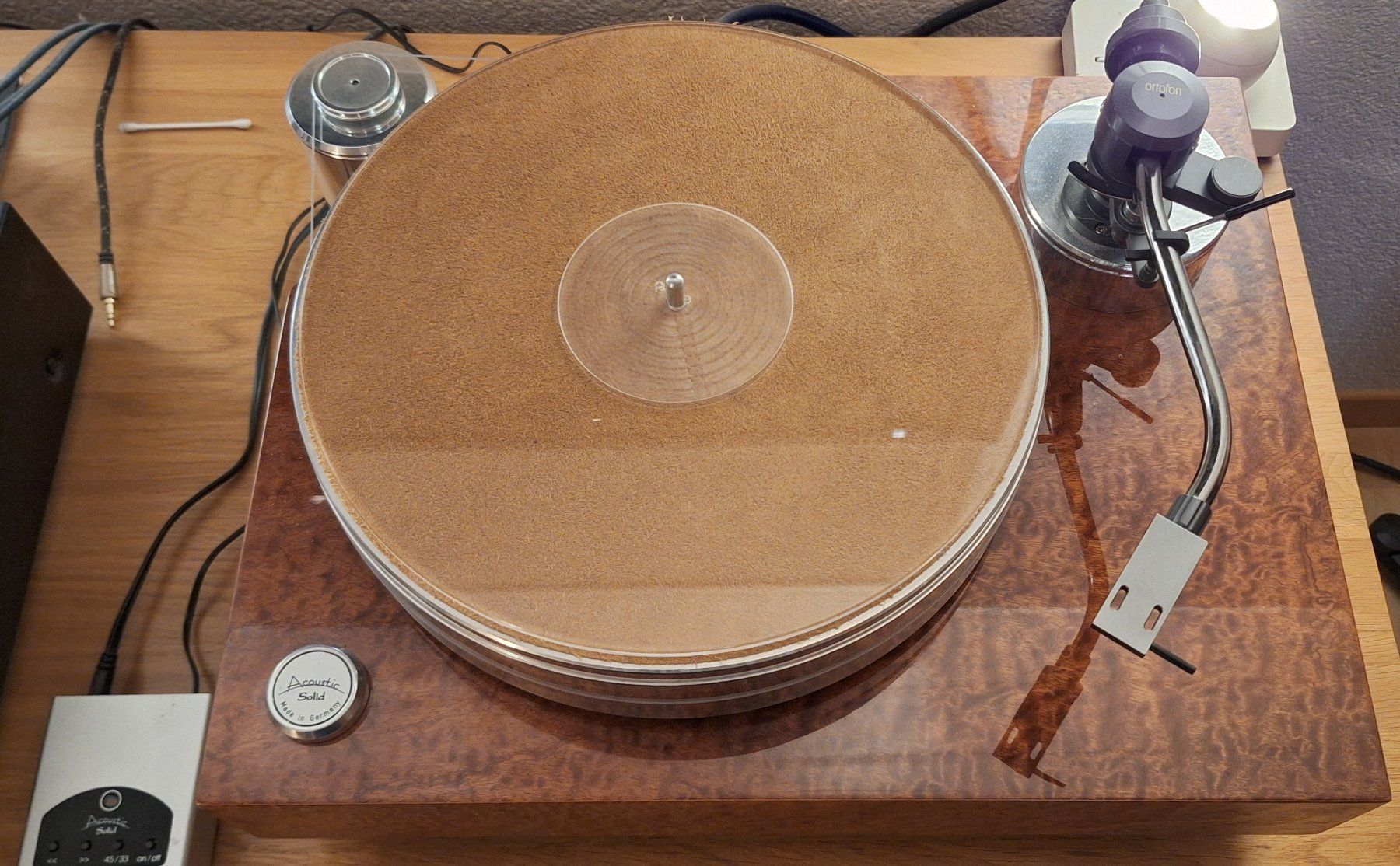 Giradischi: Acoustic Solid Wood mit Ortofon Tonarm TA-110 – Usato da Mühlethurnen venduto da Landhockeyelvis 1